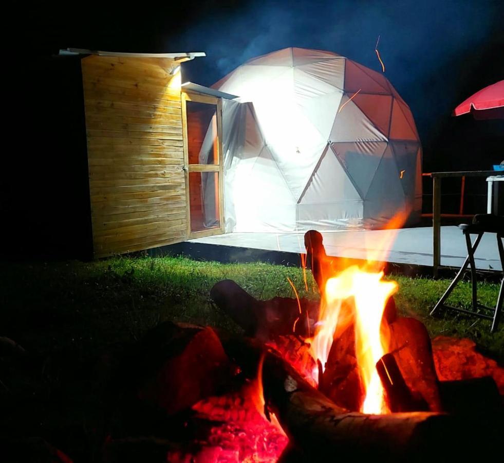 Hotel El Alpino Cabana Glamping & Camping Guatavita Zewnętrze zdjęcie