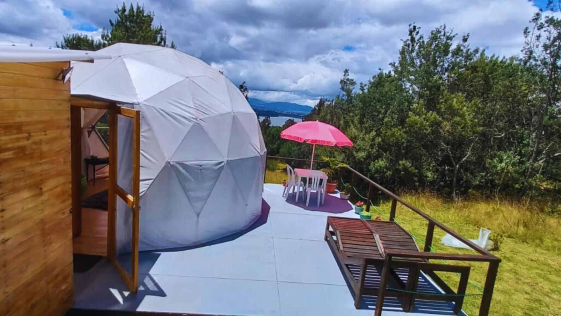 Hotel El Alpino Cabana Glamping & Camping Guatavita Zewnętrze zdjęcie