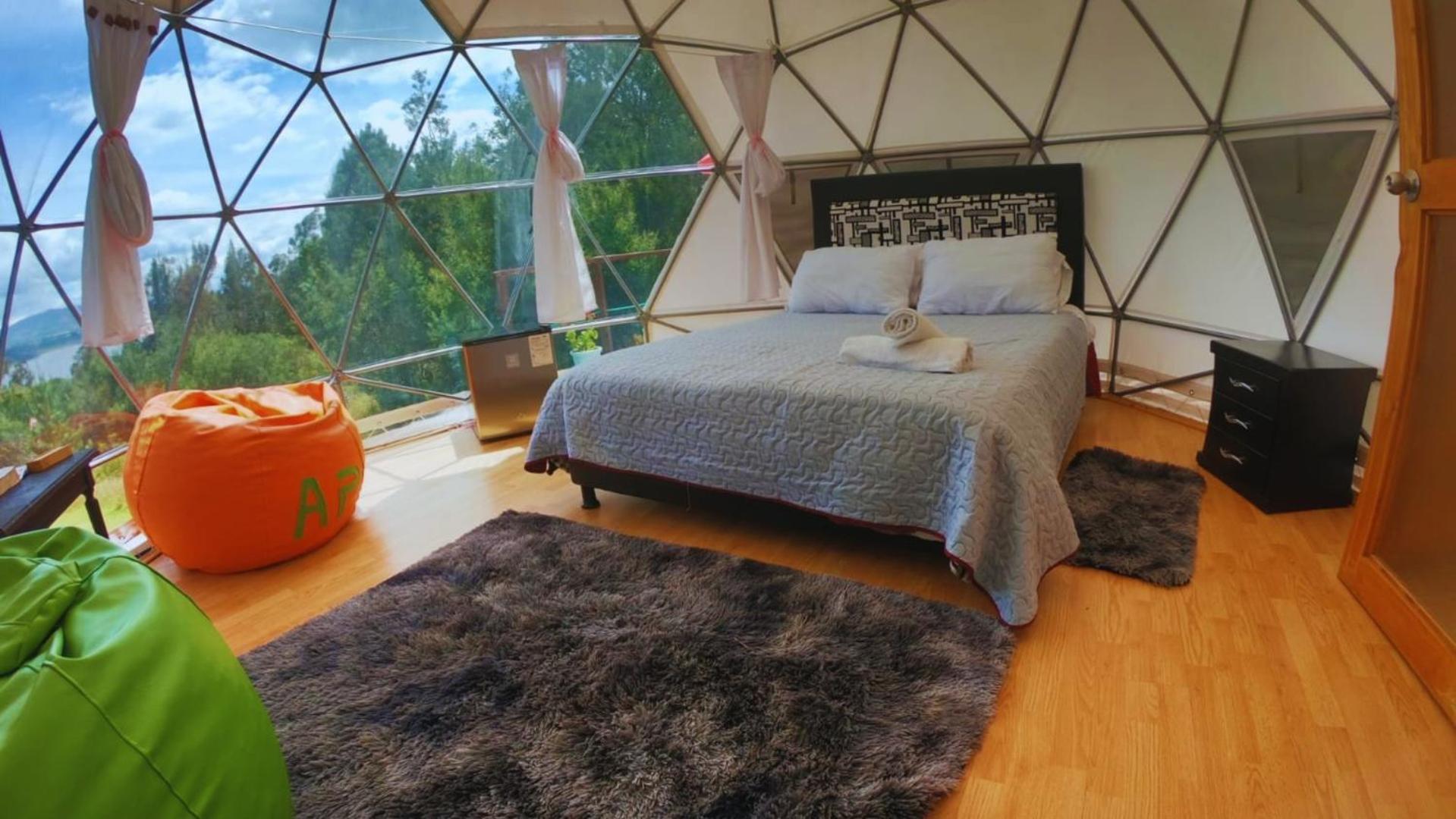 Hotel El Alpino Cabana Glamping & Camping Guatavita Zewnętrze zdjęcie