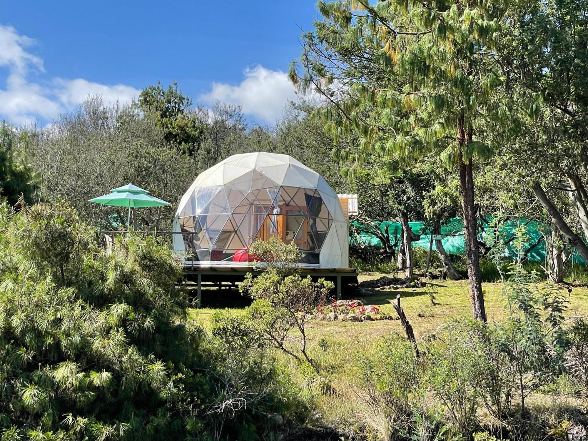 Hotel El Alpino Cabana Glamping & Camping Guatavita Zewnętrze zdjęcie