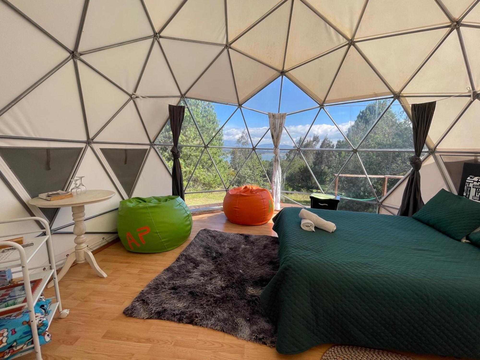 Hotel El Alpino Cabana Glamping & Camping Guatavita Zewnętrze zdjęcie