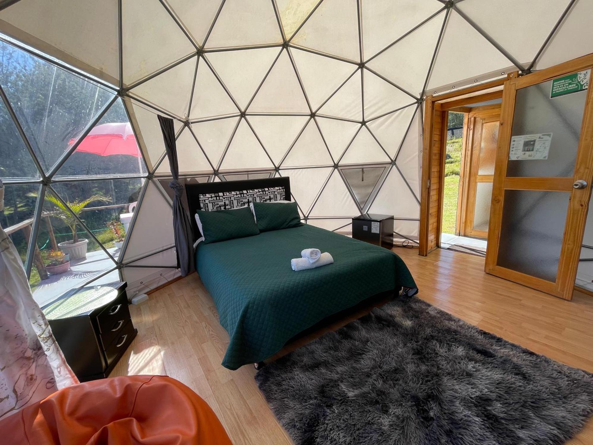 Hotel El Alpino Cabana Glamping & Camping Guatavita Zewnętrze zdjęcie