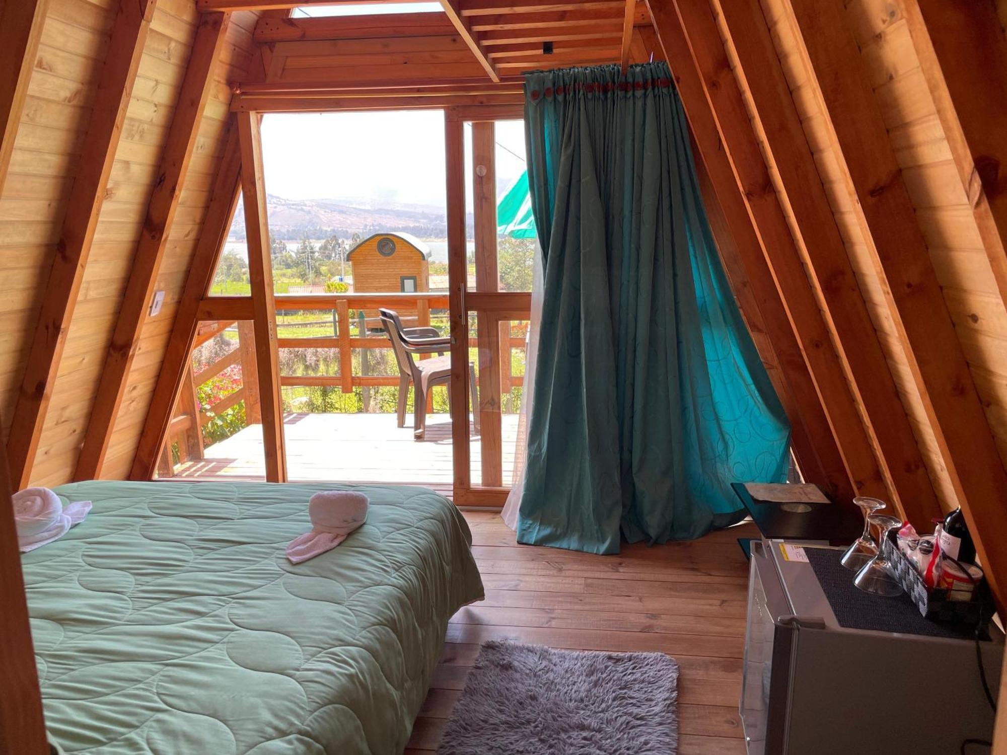 Hotel El Alpino Cabana Glamping & Camping Guatavita Zewnętrze zdjęcie